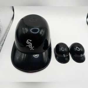 Chicago White Sox 5"Mini Plastic MLB  Cap 2010 + 2 Two Inch Caps